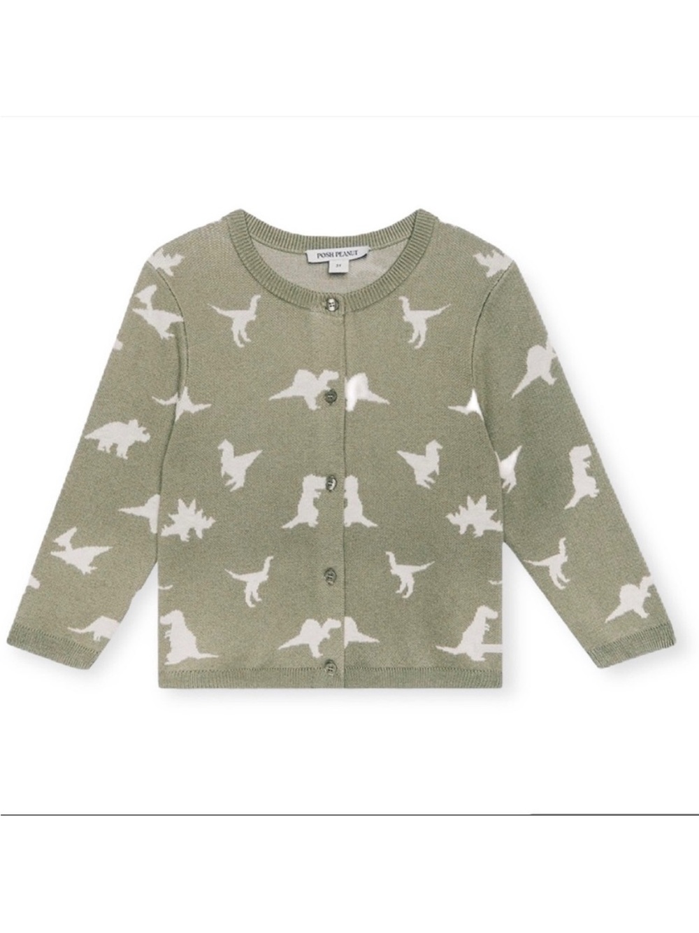 - Posh Peanut dinosaur cardigan